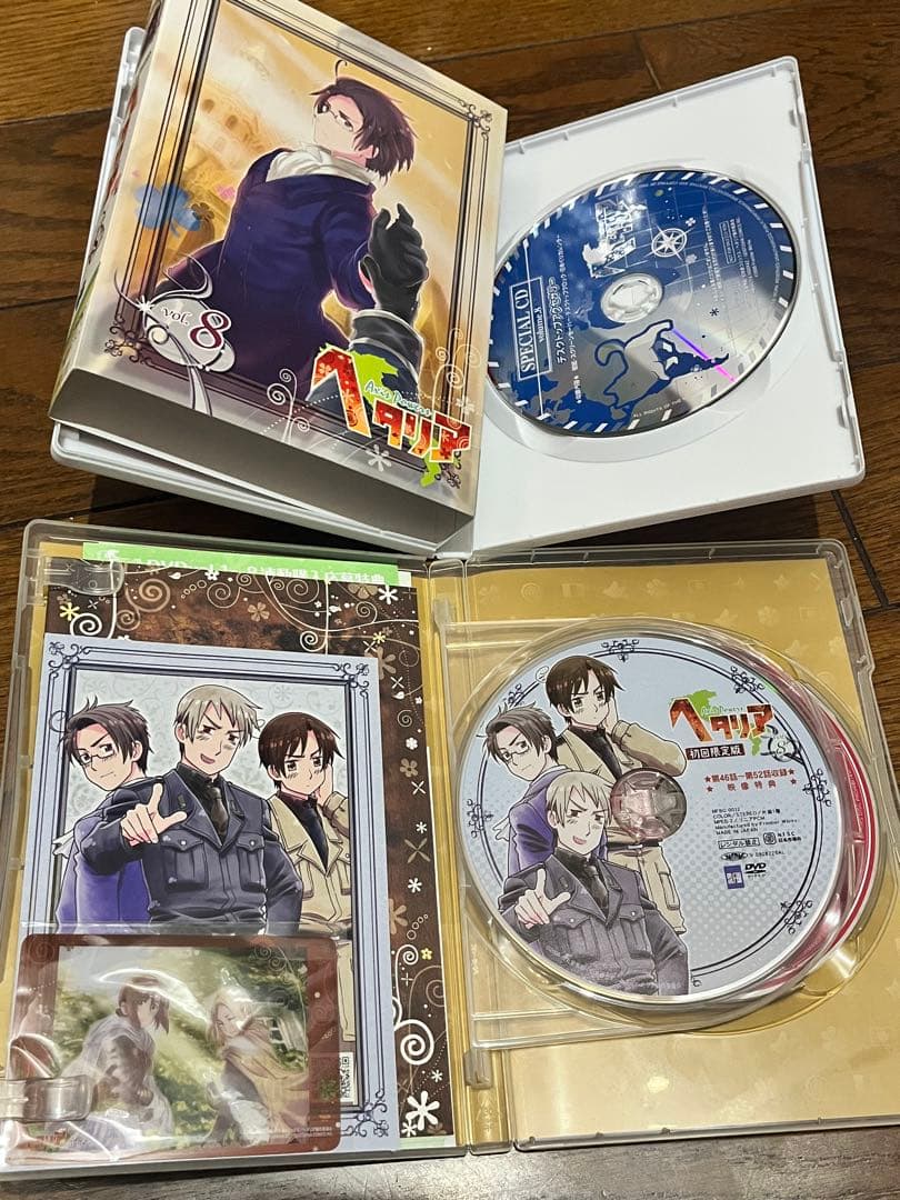 ヘタリア アニメDVD アニメイト限定版 セット まとめ 特典　14本