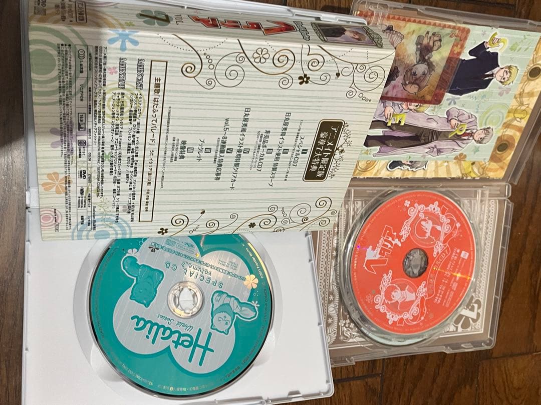 ヘタリア アニメDVD アニメイト限定版 セット まとめ 特典　14本