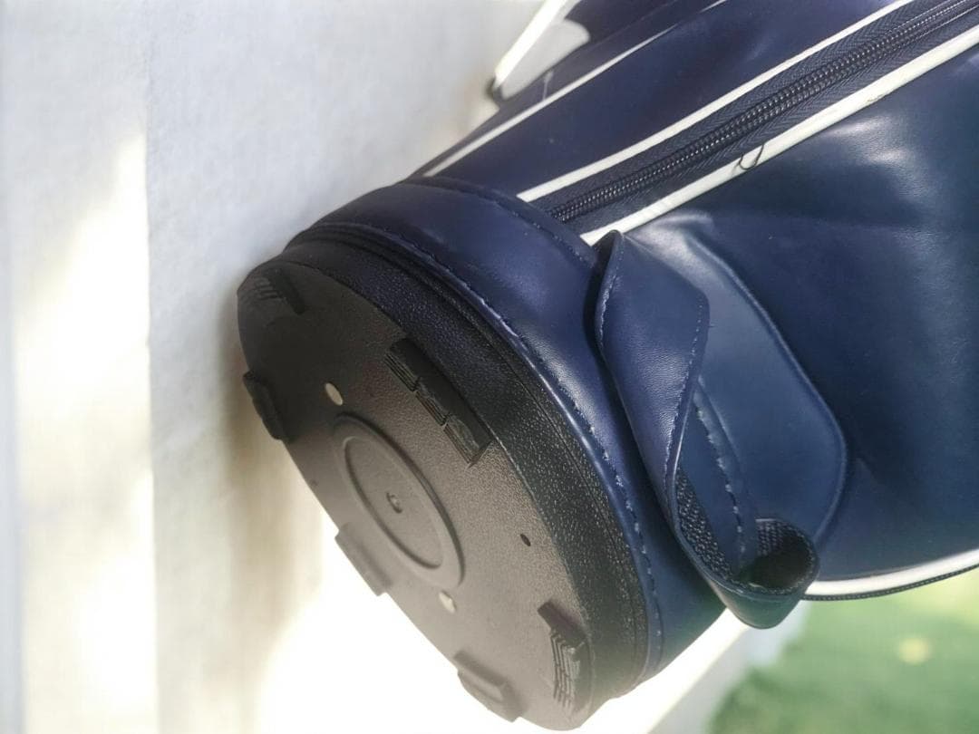 リーズ送料無料/美品Lynx Crystal Cat ゴルフバッグNAVY