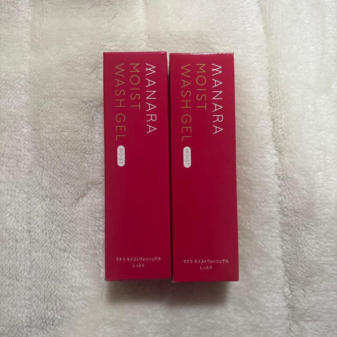 マナラ モイストウォッシュゲル しっとり 120ml 2個セット