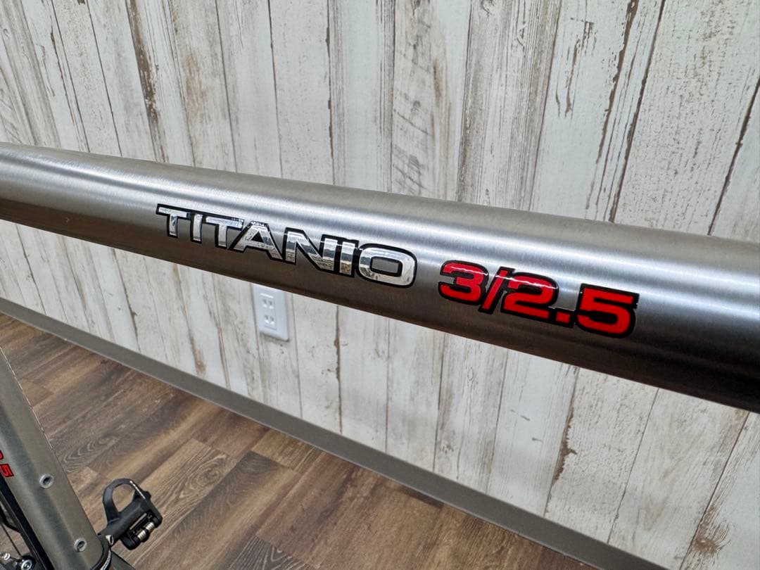 【希少】DE ROSA デローザ チタニオ 3/2.5 BLACK LABEL