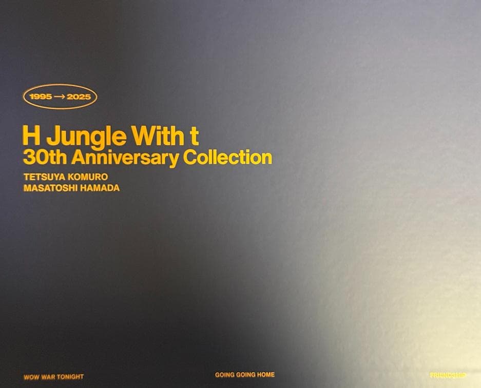 邦楽 H Jungle With t Anniversary Collection