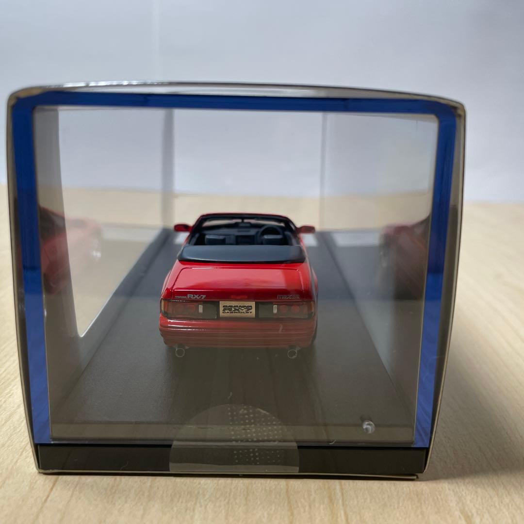 未開封 Mazda RX-7 CABRIOLET 1/43スケール 赤