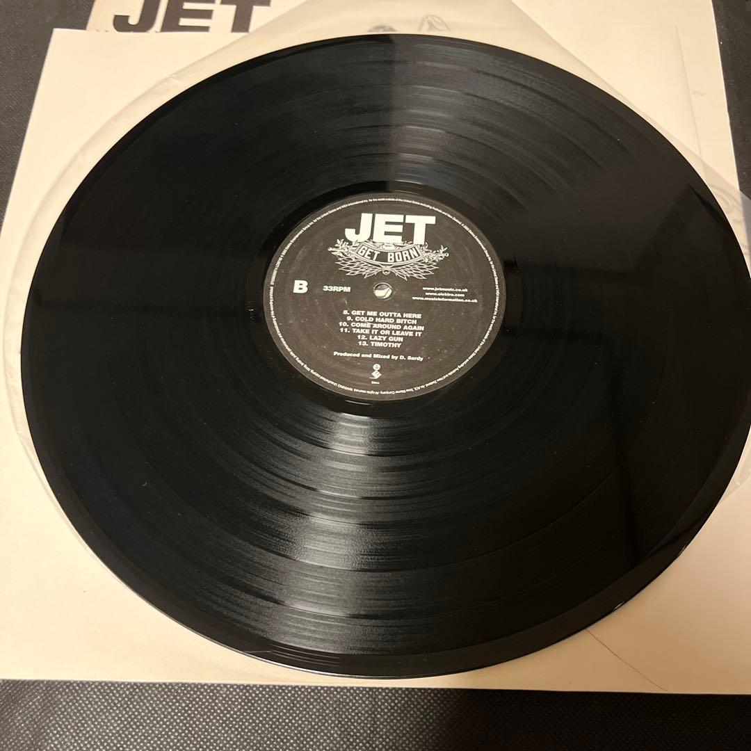 EUオリジナル　JET GET BORN レコード