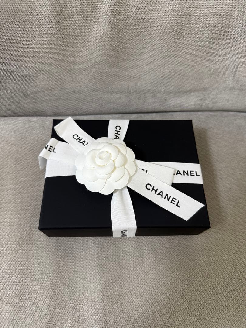 値下げ！新品未使用　シャネル　ツイード柄　ボウ　バレッタ　リボン　ピンク　25B