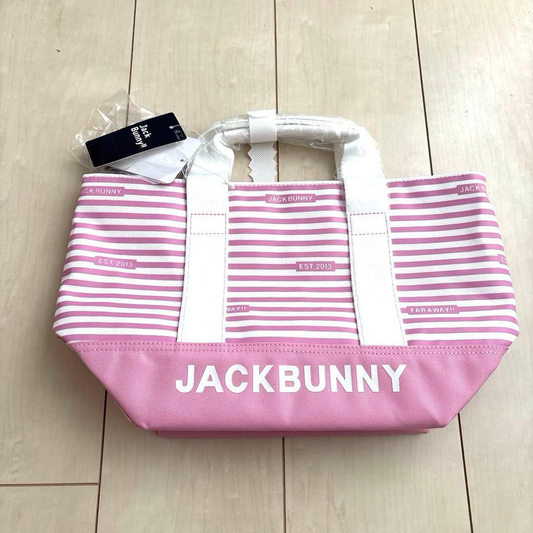 セール　JACK BUNNY ジャックバニー　ゴルフ　トートバッグ　ピンク