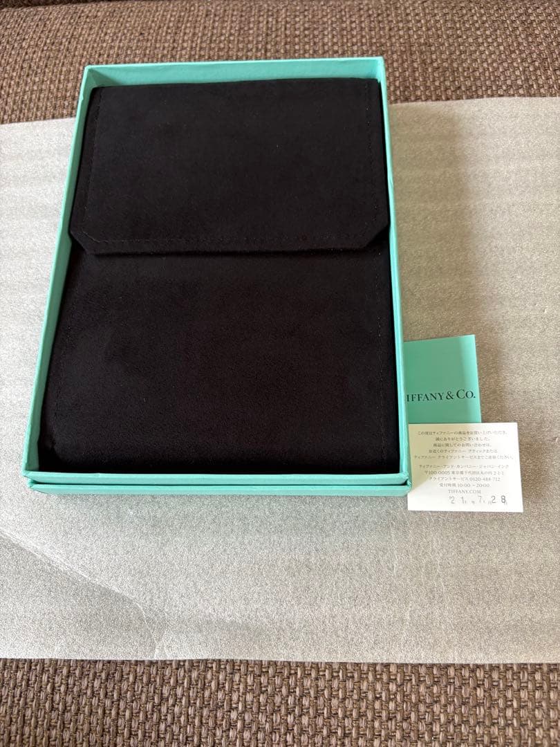 正規品　美品 Tiffany ティファニー ハードウェア ネックレス　ケース空箱