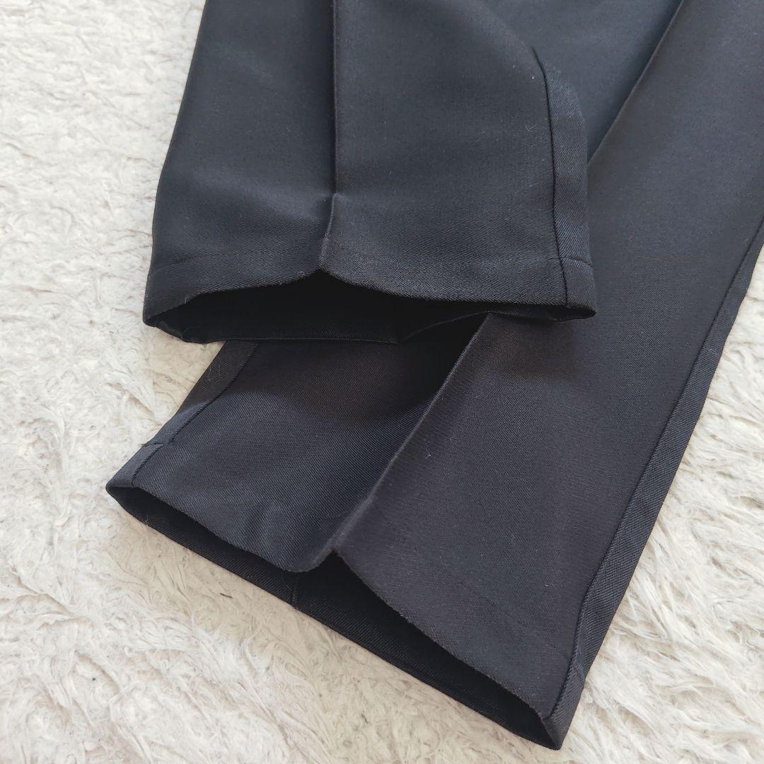 【フィラゴルフ】FILA ロングパンツ バックロゴ ゴルフスラックス 90 黒