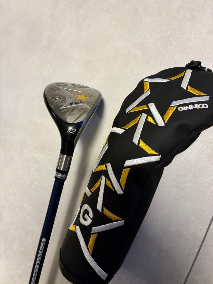 ジニコ　ユーティリティクラブ ヘッドカバー付き