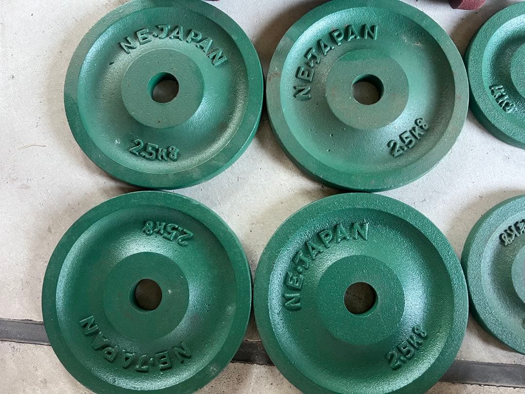 NEJAPAN バーベルセット NE JAPAN バーベルプレート