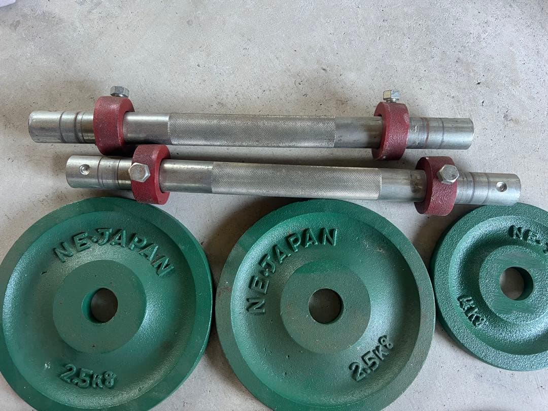 NEJAPAN バーベルセット NE JAPAN バーベルプレート