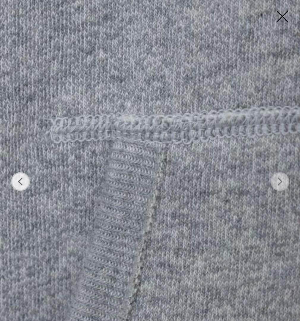 DRAWER 【新品】タグ付未開封 サイズ1 コットン吊り裏毛フーデッドパーカー