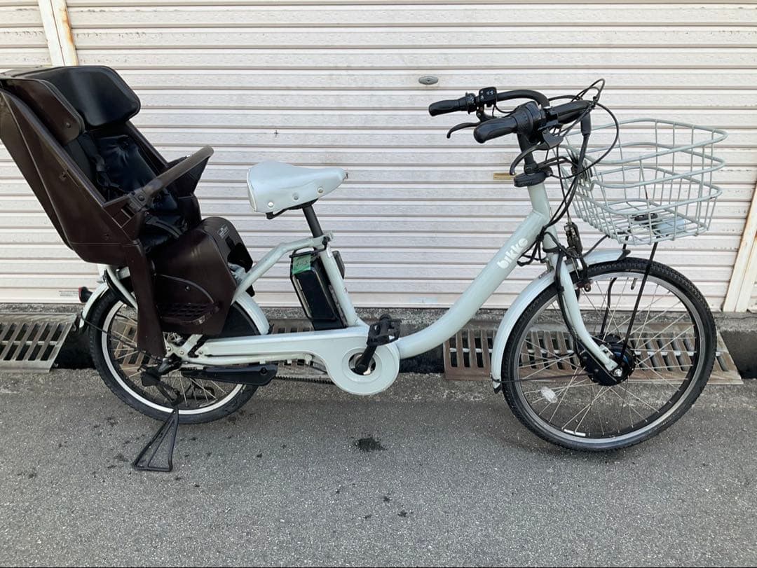 ブリヂストン最新機種電動アシスト自転車ビッケ前24.後20インチ ミントボディー