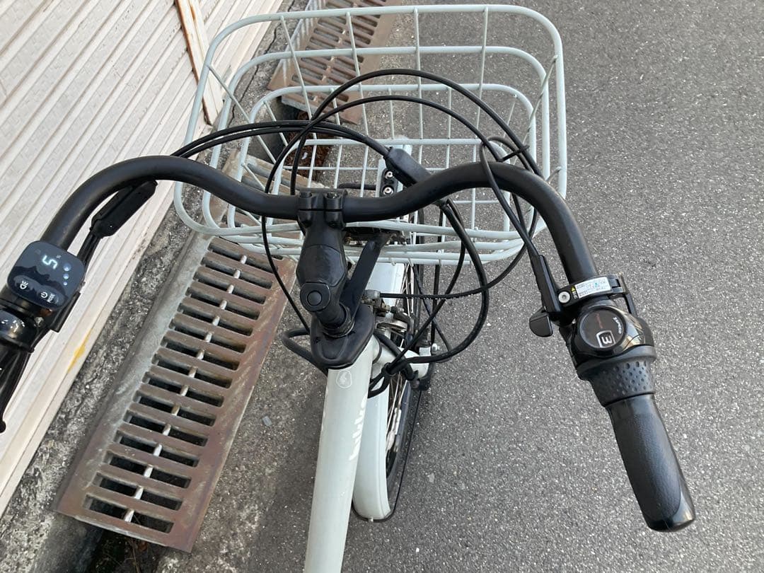 ブリヂストン最新機種電動アシスト自転車ビッケ前24.後20インチ ミントボディー