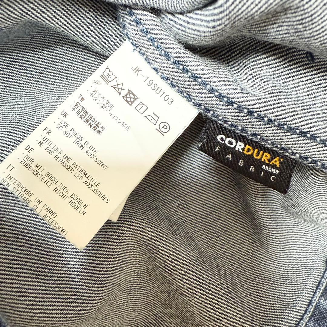 Lサイズ！peak デニム焚き火カバーオールジャケット