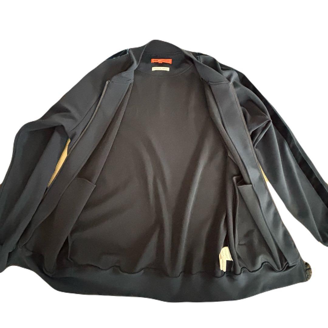 【極美品】BEAMS GOLF ネイビー M ジャージ　DRY機能付 フルジップ