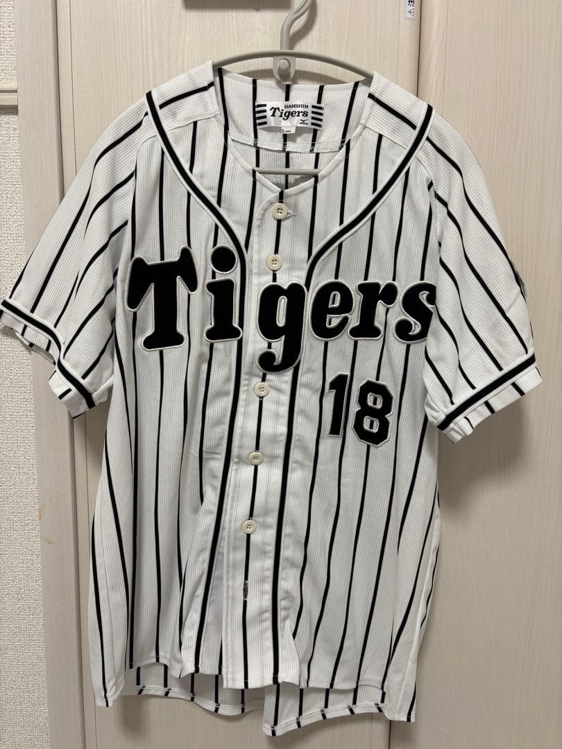 阪神タイガース ユニフォーム レア 藤川球児 背番号18 ミズノ Sサイズ