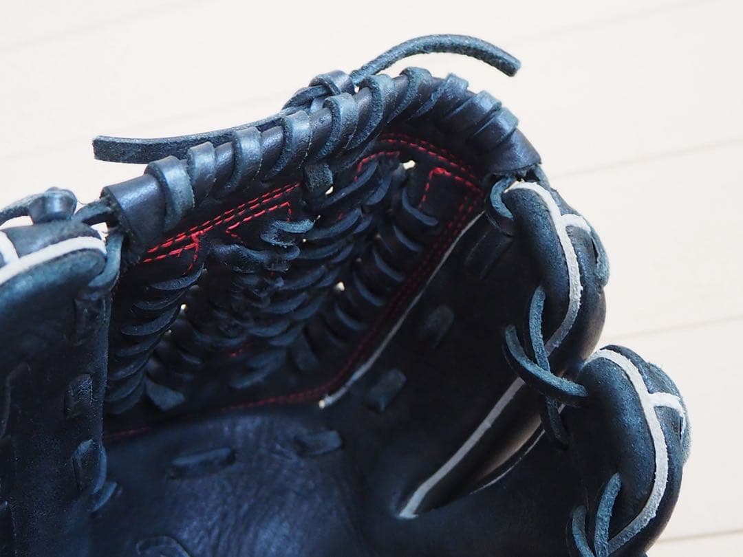 ミズノ Global Elite グローバルエリート 軟式グローブ L黒/赤