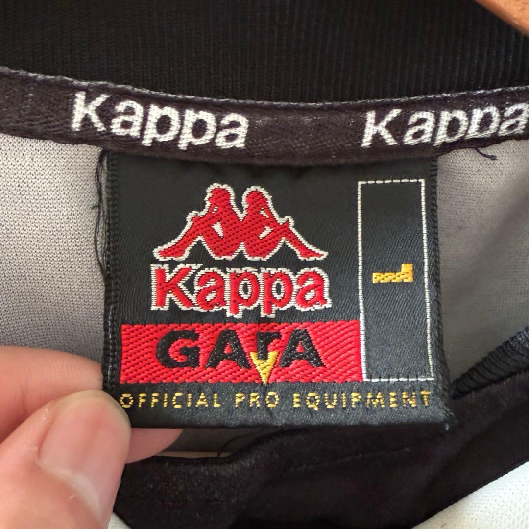 90s Kappa ガラリベロ ユベントス サッカーシャツ Lサイズ