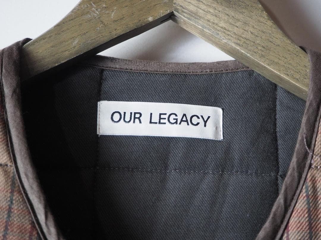 美品正規 23AW OUR LEGACY パデット ライナー ベスト 216P▲