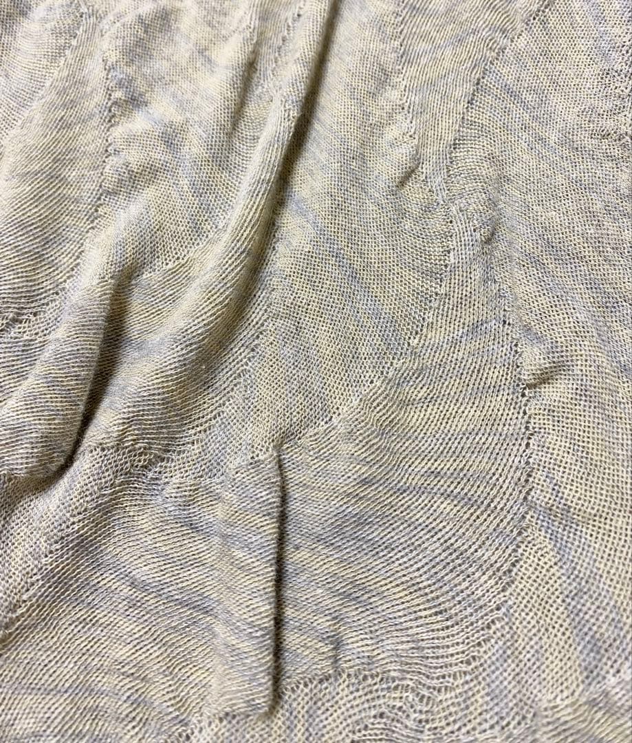 FUGA FUGA　コットンニットワンピース　未使用近　佐藤繊維