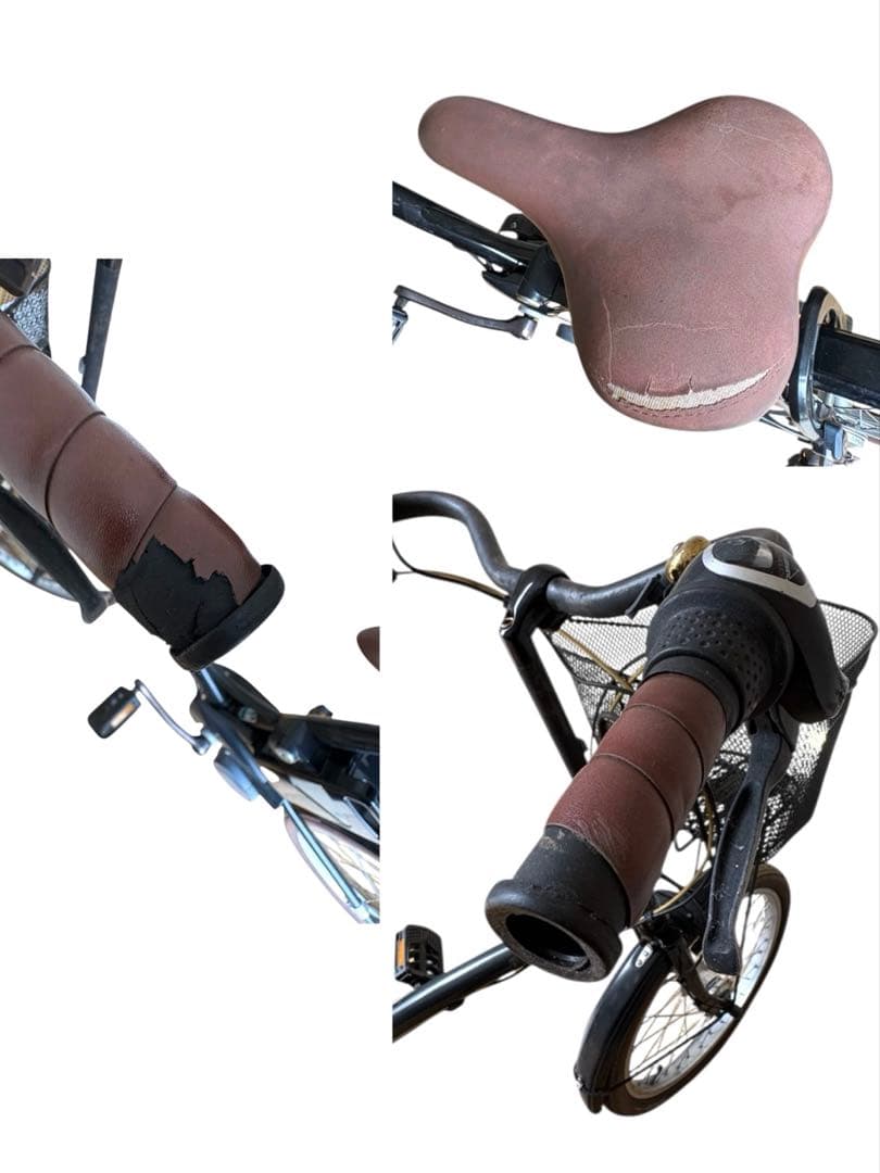 電動アシスト自転車 6.6Ah リチウムイオン バッテリー ブラック