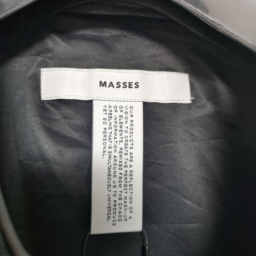 ジャケット・アウター MASSES HORSE LEATHER SHIRT VINTAGE W