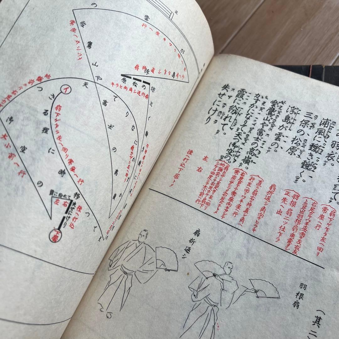 【古書】観世流　仕舞入門形附 13冊セット 昭和40年～45年発行