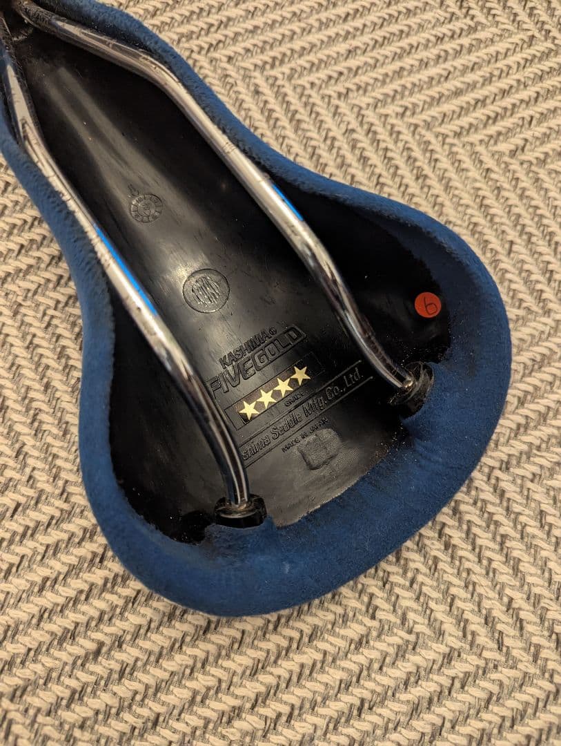 カシマックス FG4P サドル ブルースウェード ピスト