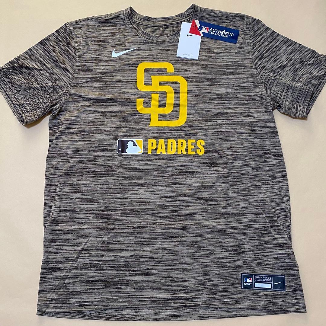 ナイキ　パドレス　Lオーセンティック　ドライTシャツ　タティスダルビッシュ