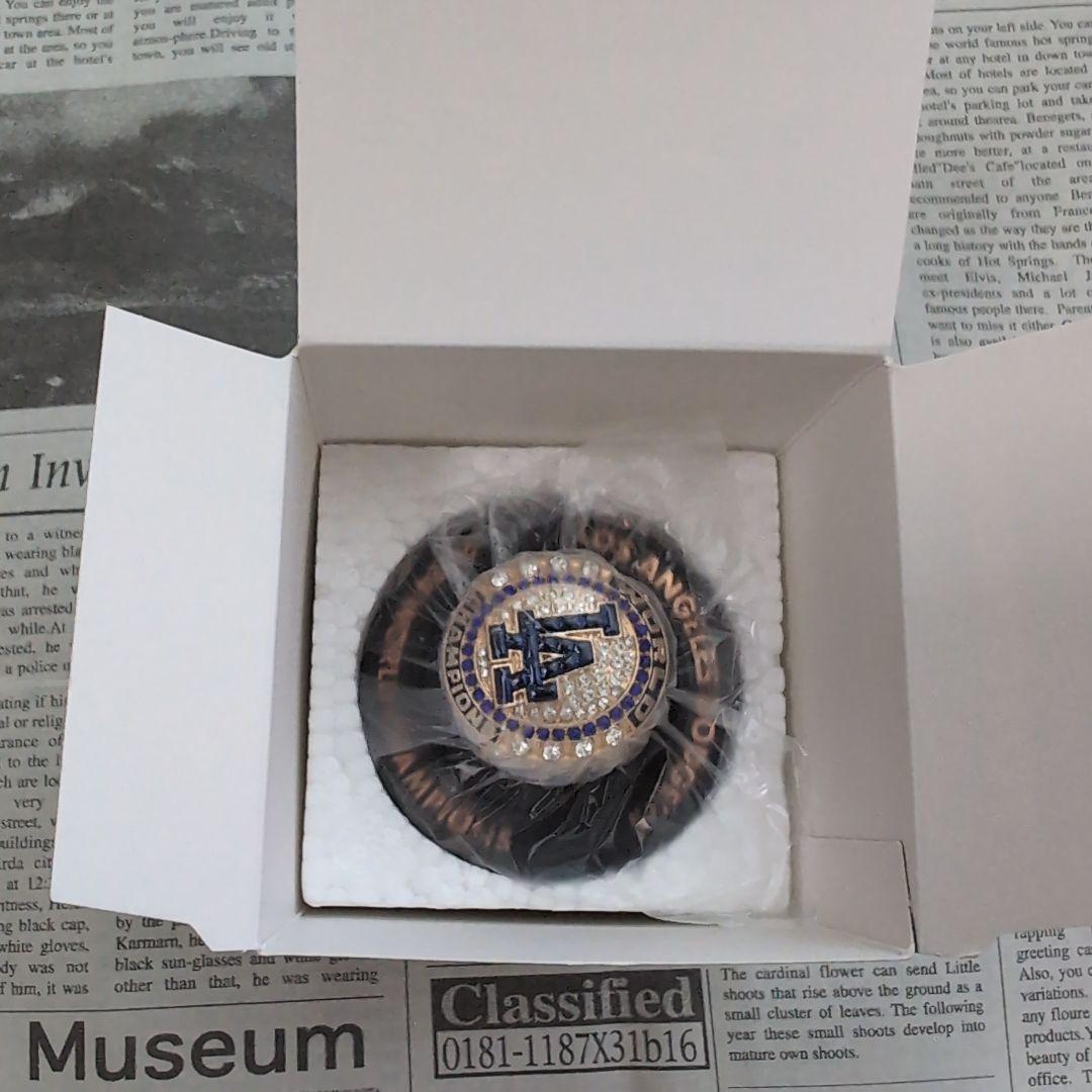 【8/25来場者限定】ムーキーベッツ　ワールドチャンピオンリング　Betts