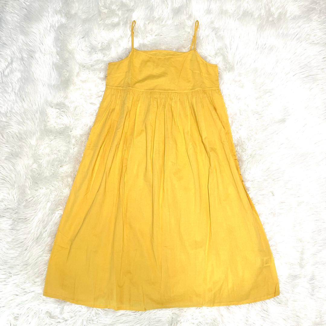 新品未使用 sara mallika サラマリカ ティアードワンピース イエロー