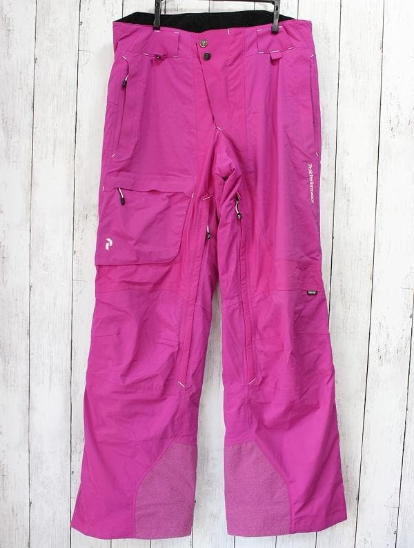 ピークパフォーマンス ゴアテックス スキーウェア上下セット M ニットキャップ付