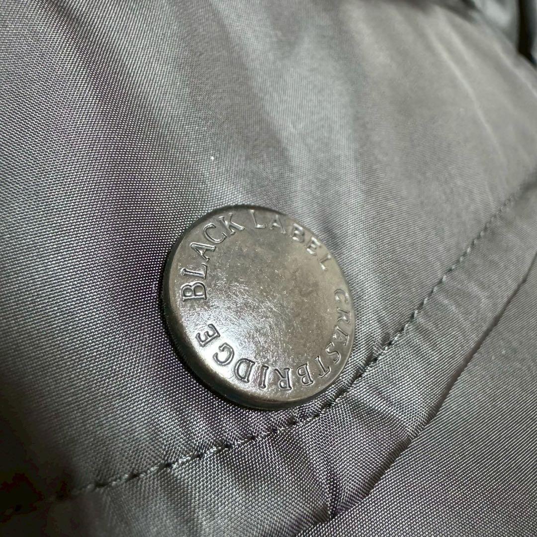 未使用級✨ ブラックレーベルクレストブリッジ　2way ダウンベスト　黒　L