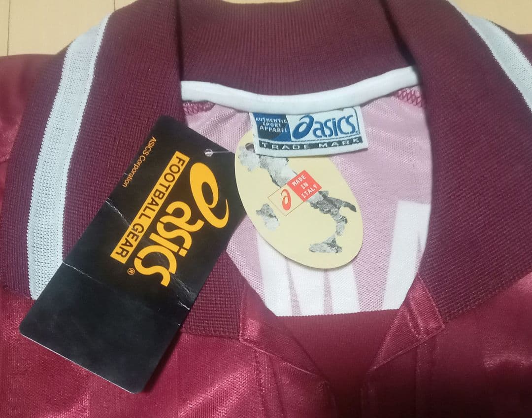 asicsアシックス レッジーナ 02-03（H）ゲームシャツ 中村俊輔