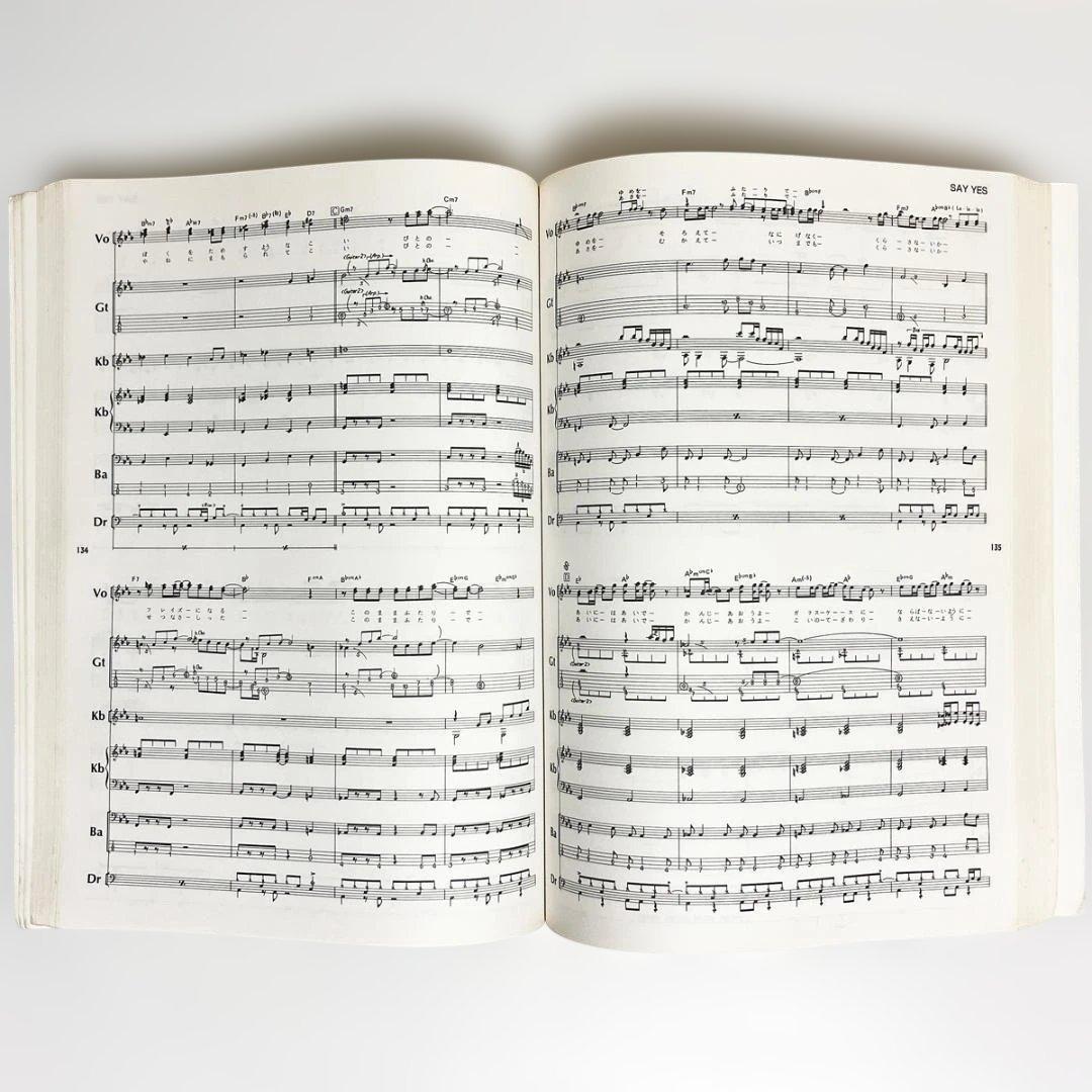 バンドスコア【CHAGE & ASKA｜ベスト・セレクション】〜全25曲掲載