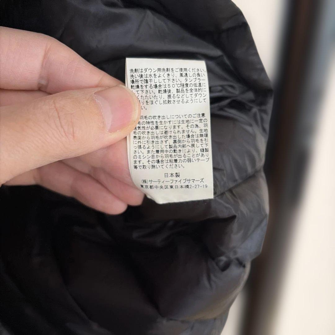 美品ROCKY MOUNTAIN FEATHERBED ダウンベスト ブラック