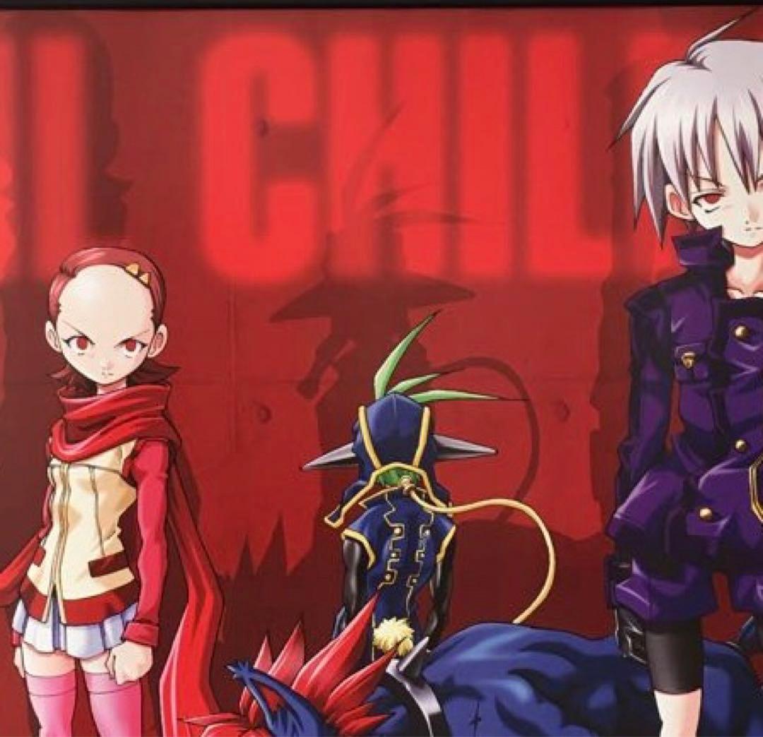 ❶真・女神転生デビルチルドレン【非売品】ポスター(角折れ有)