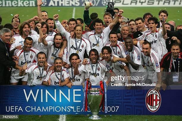 ACミラン 06-07 CL決勝モデル オーセンティック ユニフォーム