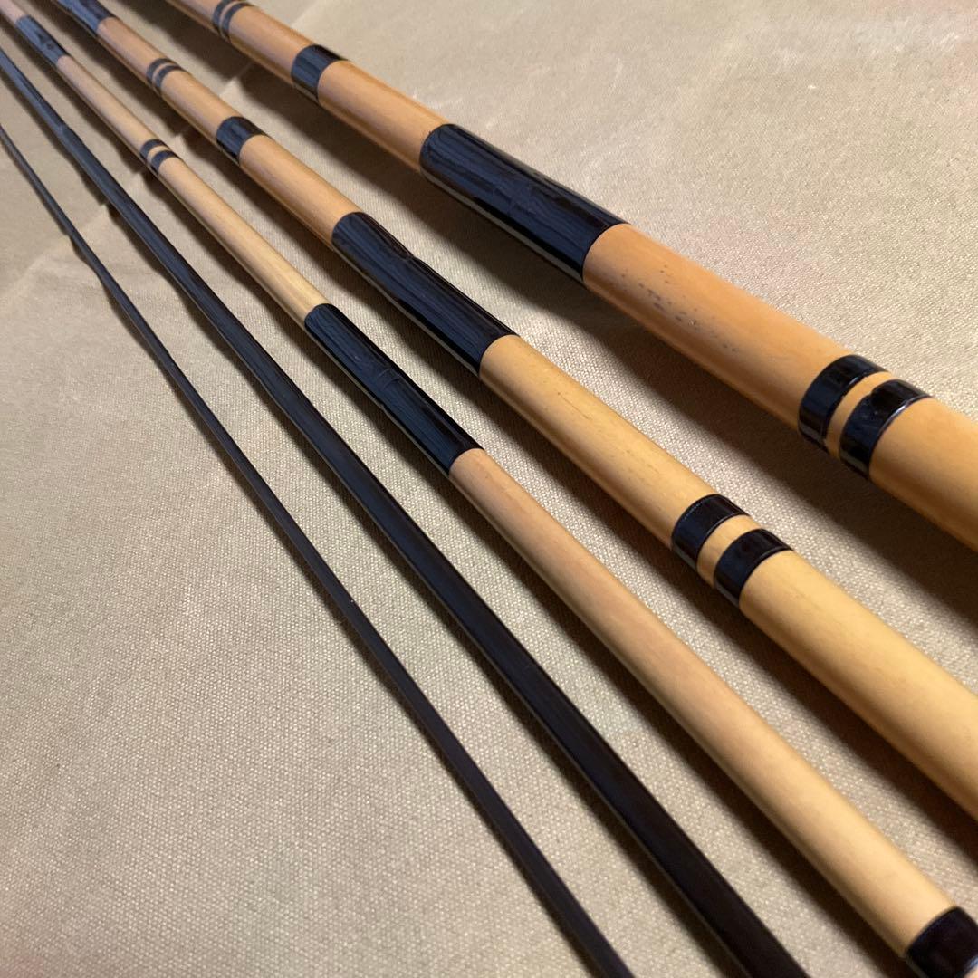 ヘラブナ、竹竿、和竿、並継竿、南州（442cm）訳アリ