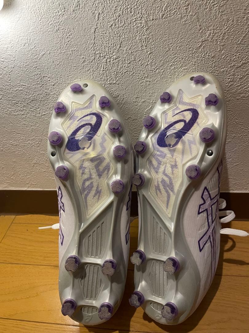 アシックス DS LIGHT ACROS PRO 3(ホワイト×パープ