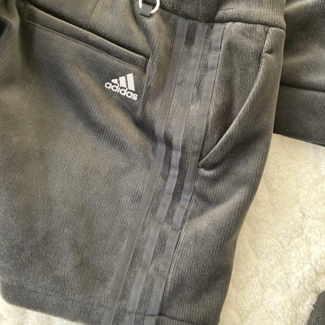 【美品】adidas アディダスゴルフ レディースウェア ブラック セットアップ