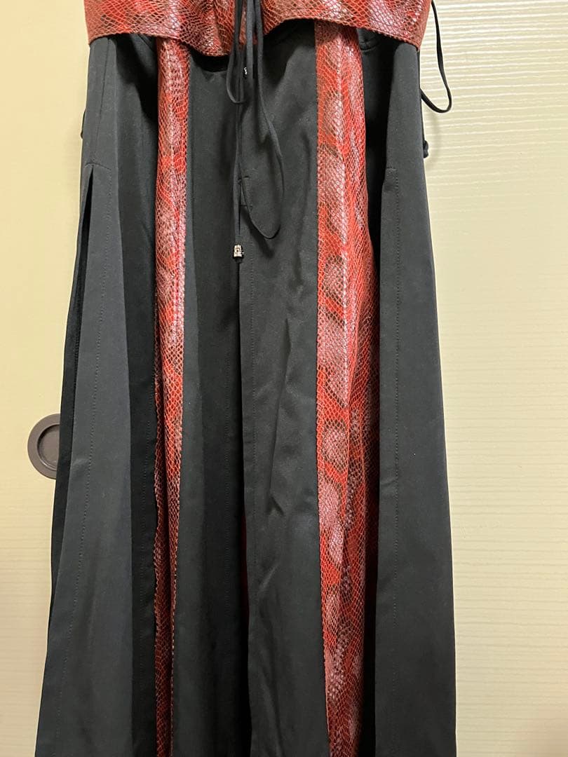 Qutie Frash ロングベスト　赤