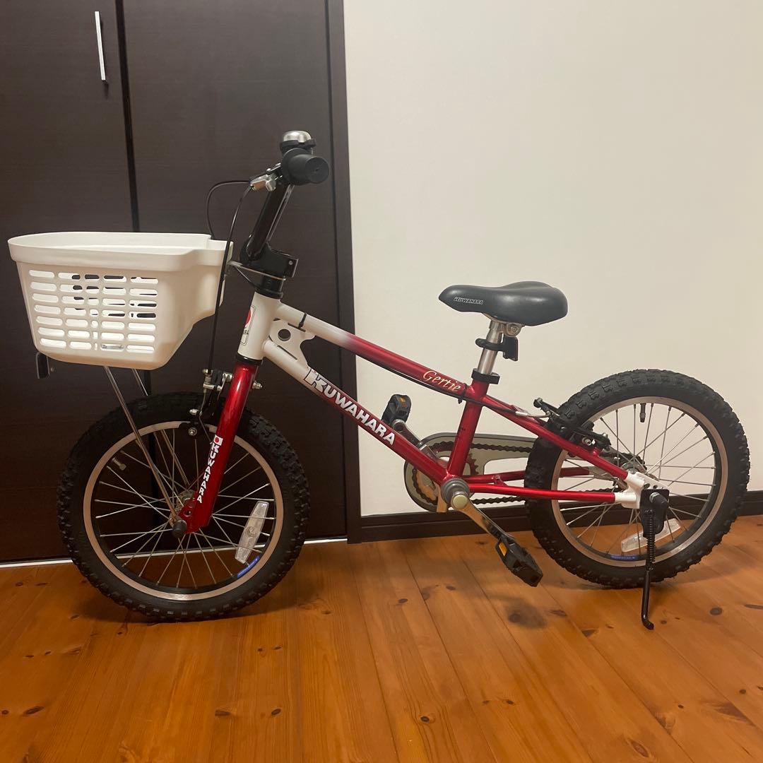 値下げ　KUWAHARA 「クワハラ」 GERTIE 16インチ キッズバイク