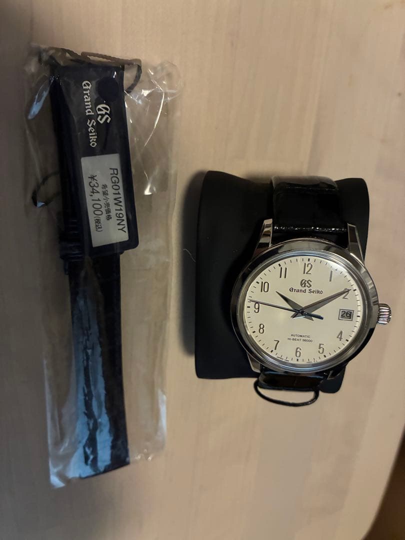 グランドセイコー皮ベルトのみRG01W19NY