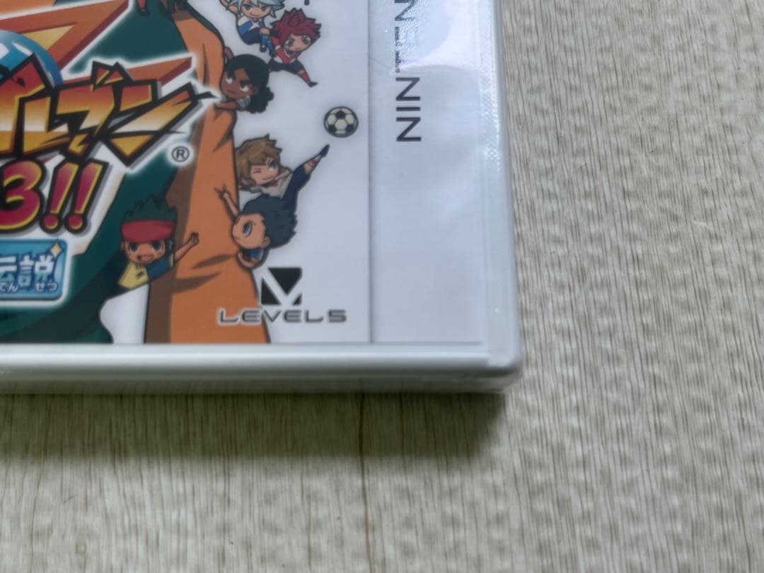 新品未使用 イナズマイレブン1・2・3!! 円堂守伝説 3DS