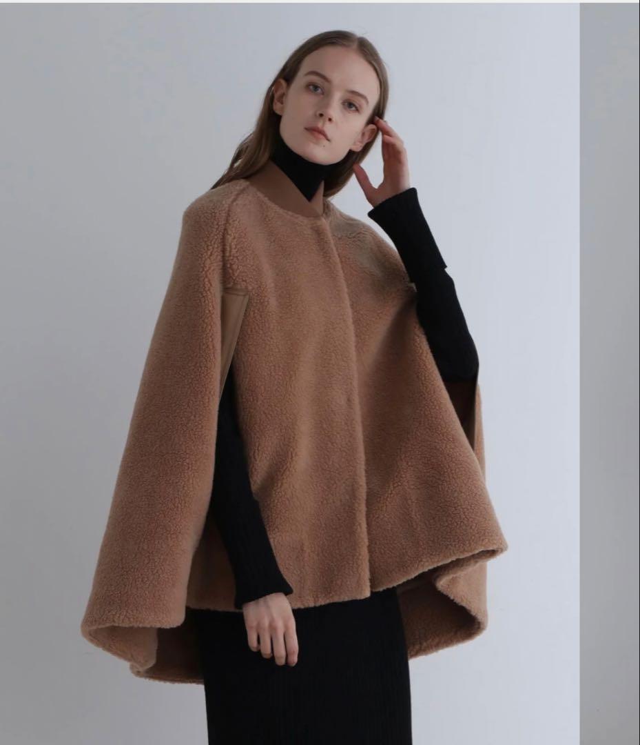 ルフィル　大人気　ケープアウター　希少なブラック お値下げしました