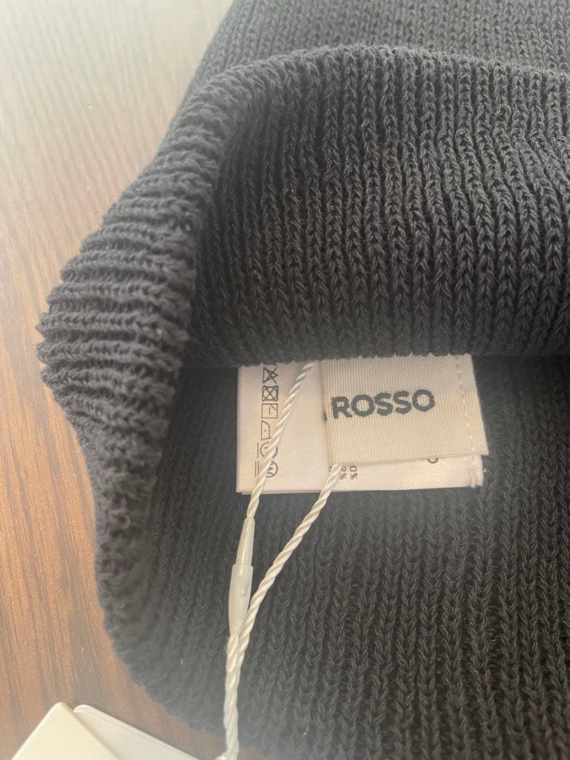 CAVEZA ROSSOリブニットビーニー