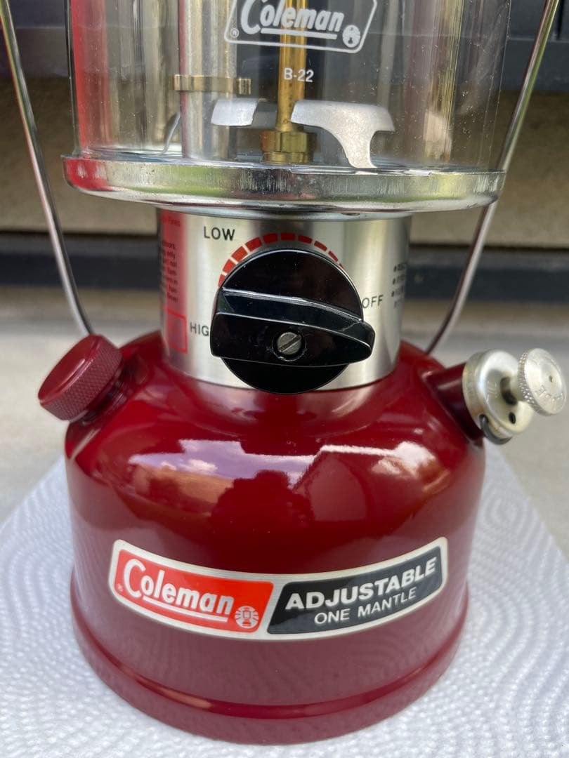 コールマン286A7035 RED 1989年6月製造　かなり美品