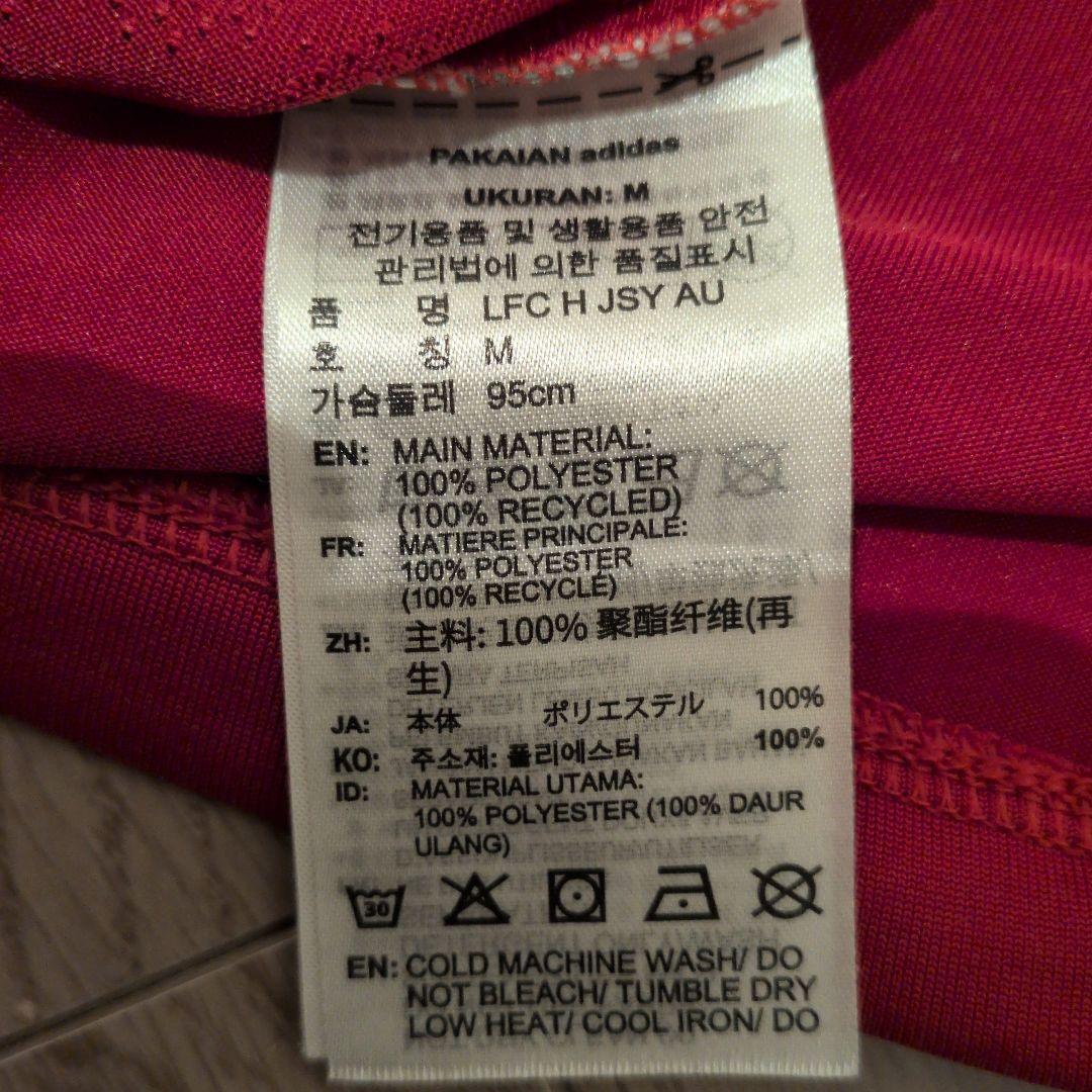 【未使用】アディダスリバプールFC オーセンティックユニフォームM